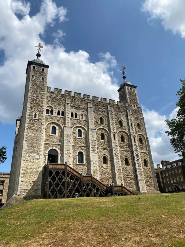 white tower in the tower of london 2 day london itinerary