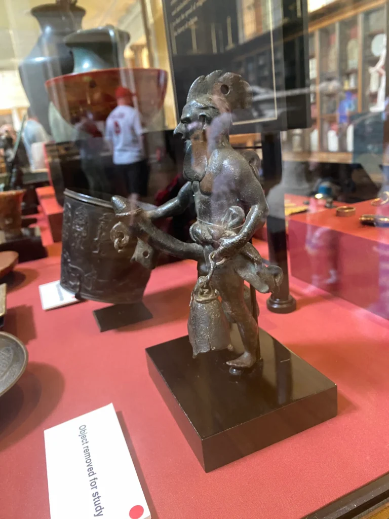 phallic statue at the british museum 2 day london itinerary