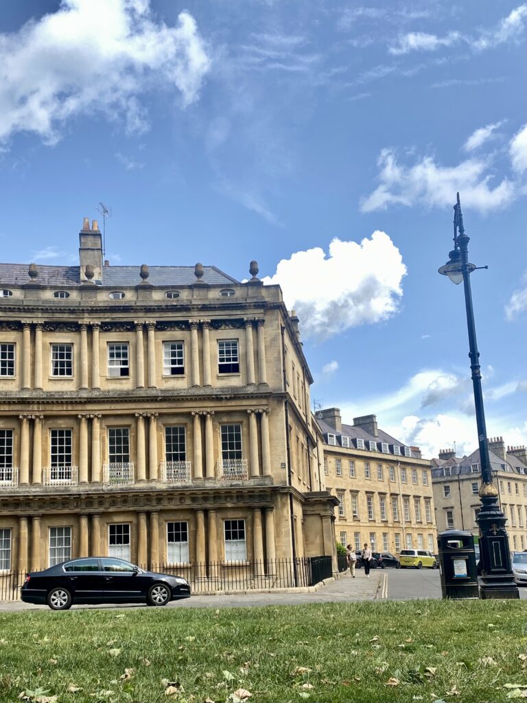 The Circus at Bath, England.