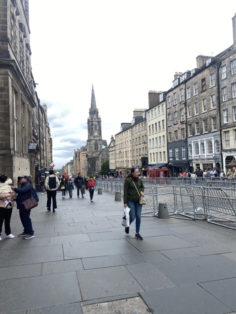 The Royal Mile, Edinburgh.