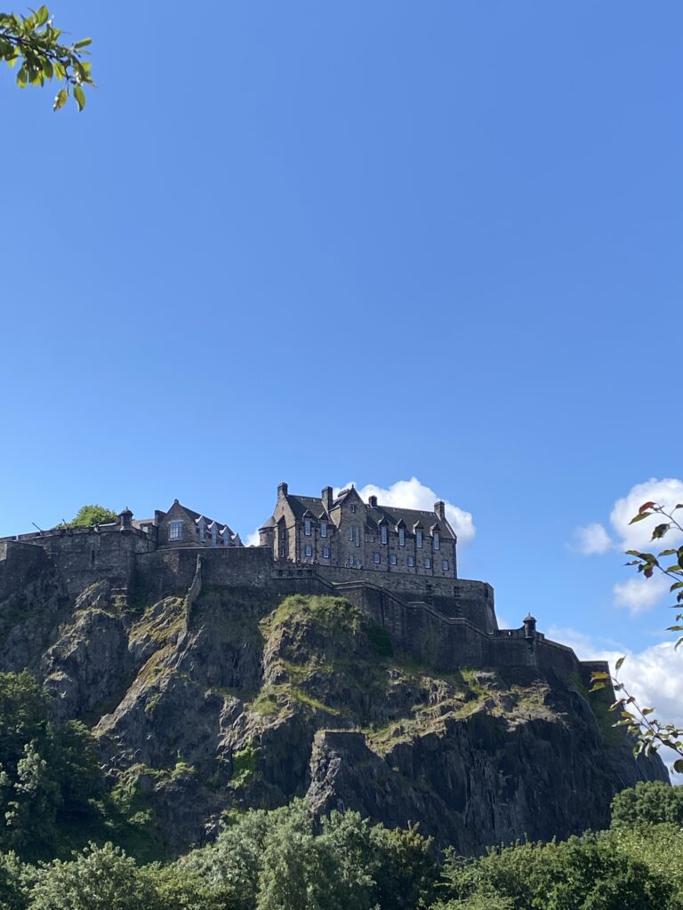 Edinburgh castle is so majestic.