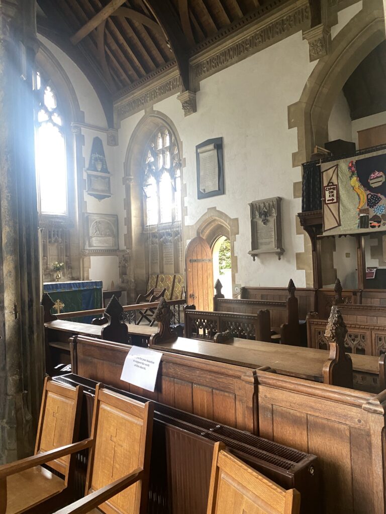 St Cyriac Church at Lacock Cotswolds