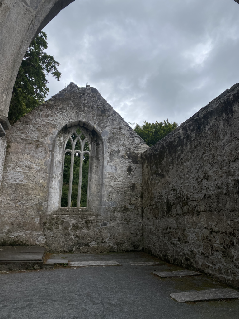 ring of kerry killarney ireland muckross abbey