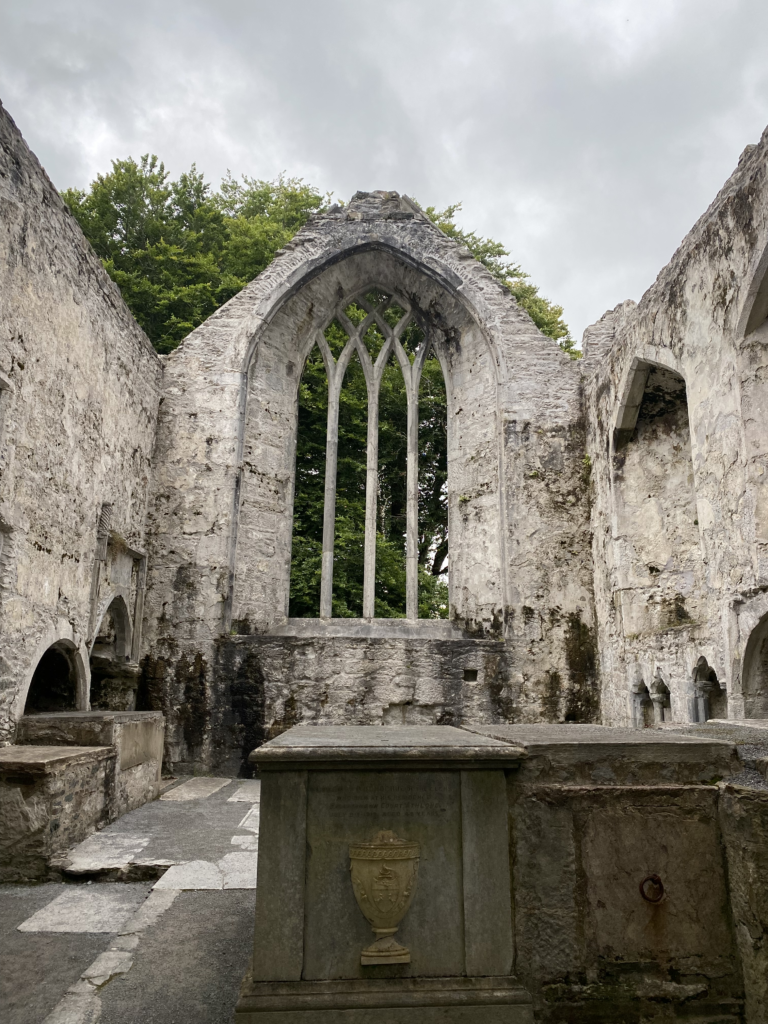 ring of kerry killarney ireland muckross abbey