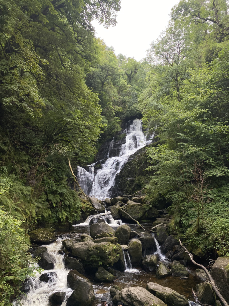 ring of kerry killarney ireland torc waterfall